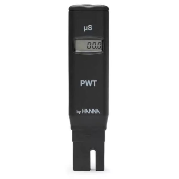 Medidor de Bolso Tester para Água Pura com Compensação Automática de Temperatura | Hanna – INCOTERMINAS® HI98308